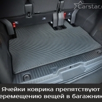 Автомобильные коврики EVA на Citroen SpaceTourer 7 мест, Long (2016-2024)
