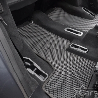 Коврики текстильные на Mercedes-Benz GLS-klasse I X166 3 ряда (2015-2019)