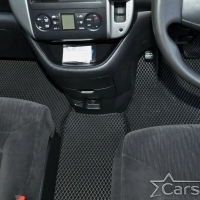 Двухслойные коврики EVA на Nissan Serena III C25 пр.руль (2005-2010)