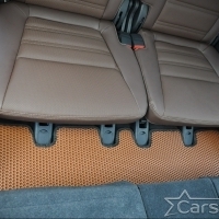 Двухслойные коврики EVA на Kia Sorento III Prime 3 ряда (2014-2020)