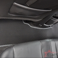 Двухслойные коврики EVA на Cadillac Escalade IV 3 ряда (2014->)