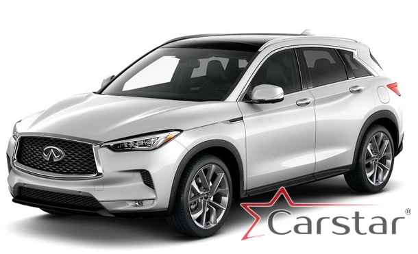Текстильные коврики для Infiniti QX50 II (2017->) 