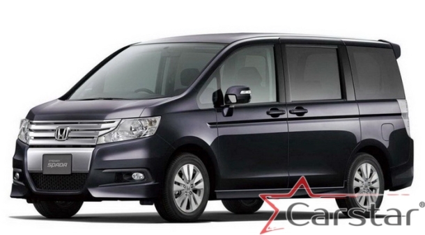 Автомобильные коврики EVA 3D для Honda Stepwgn IV пр.руль (2009-2015)