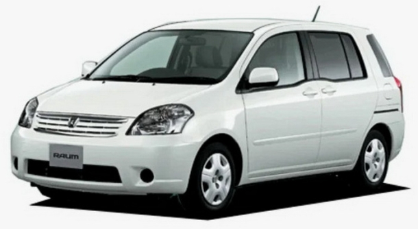 Автомобильные коврики EVA 3D для Toyota Raum II пр.руль (2003-2011)